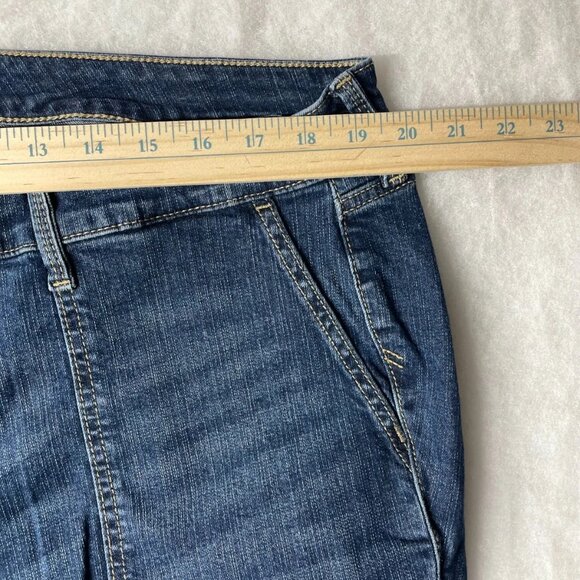 Torrid Womens Denim Blue Distressed Perfect Boyfriend Ankle Jeans Sz 20R - Picture 4 of 8